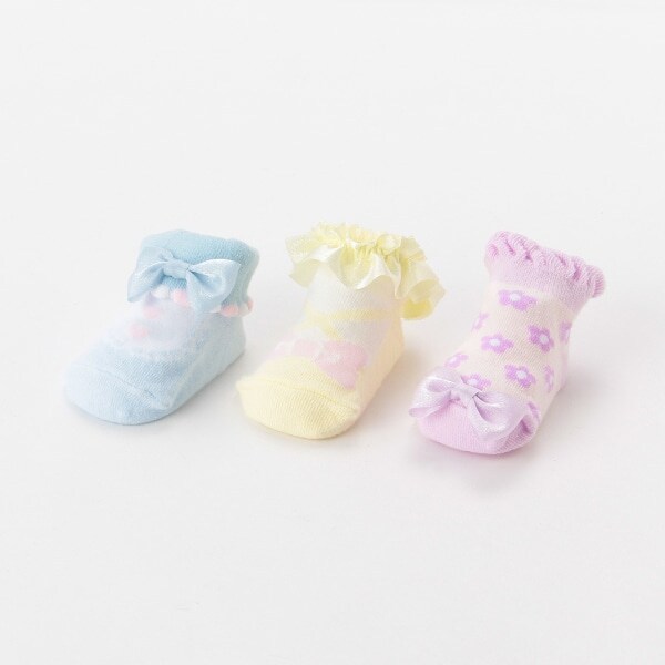 ラブリーカップソックス3足セット