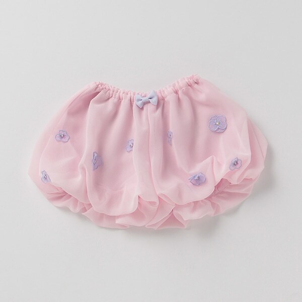 パンジーシフォンバルーンカバーパンツ