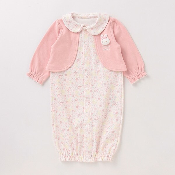 ウサギマスコットつき2wayオール