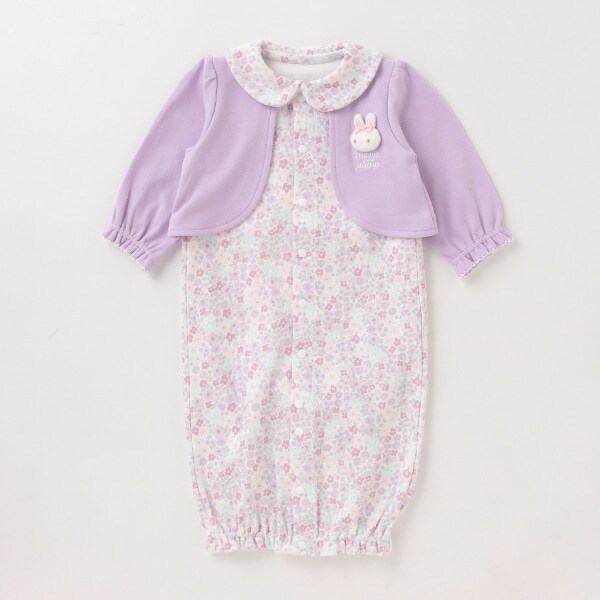 ウサギマスコットつき2wayオール