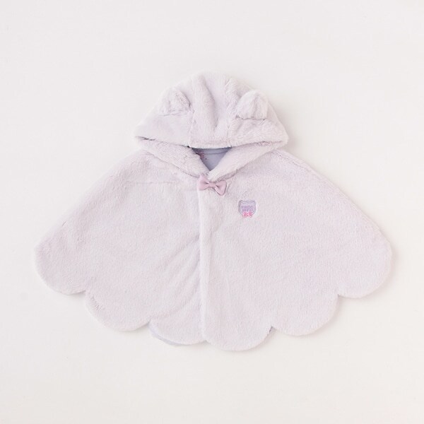 動物フェイクファーケープ