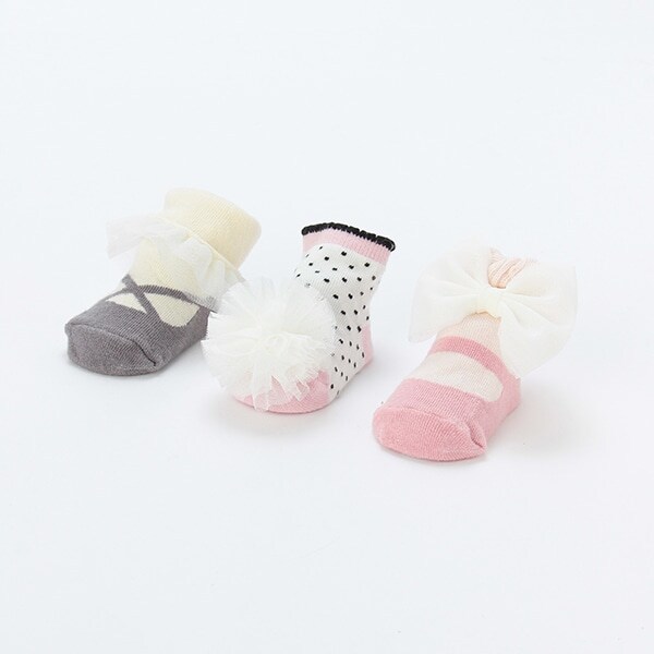 チュールソックス3足セット