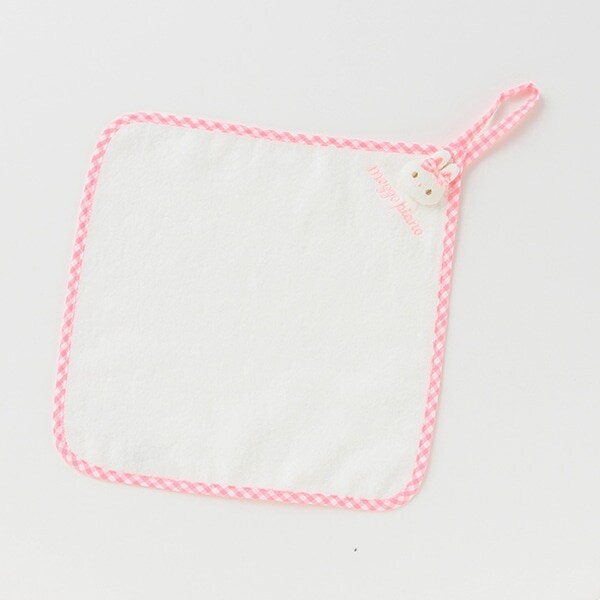 ウサギマスコットつきタオル【日本製】