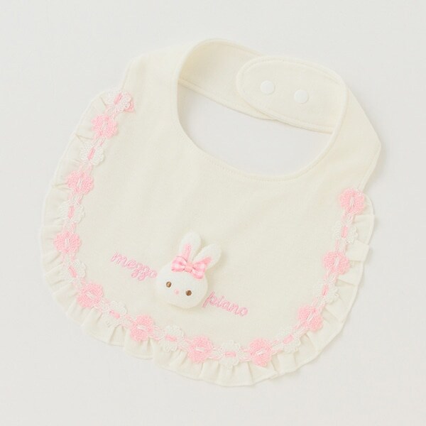 ウサギマスコットつきスタイ