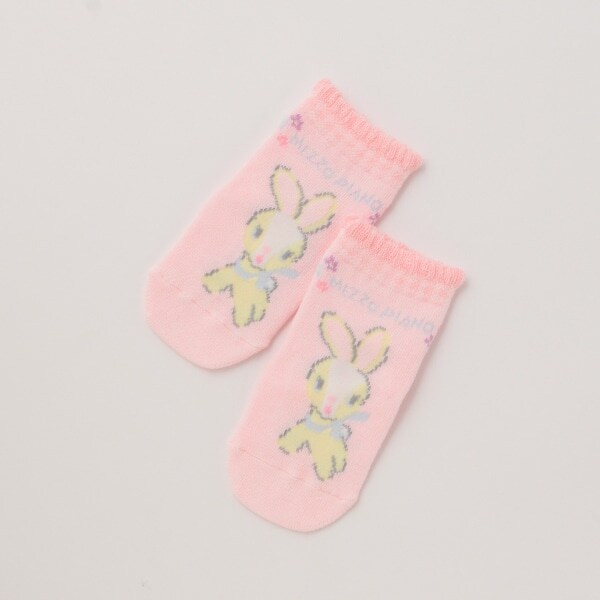 くま・うさぎ柄ソックス【日本製】
