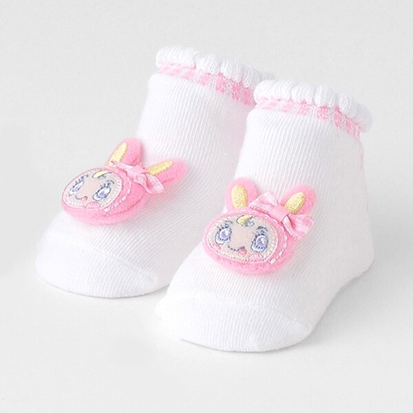 ベビーベリエちゃんモチーフつき　ソックス【日本製】