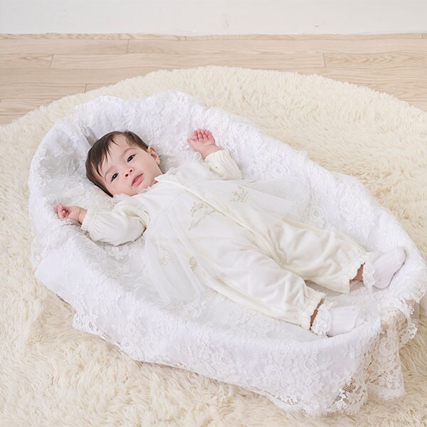 リボンティアラ刺しゅうチュール　2wayオール