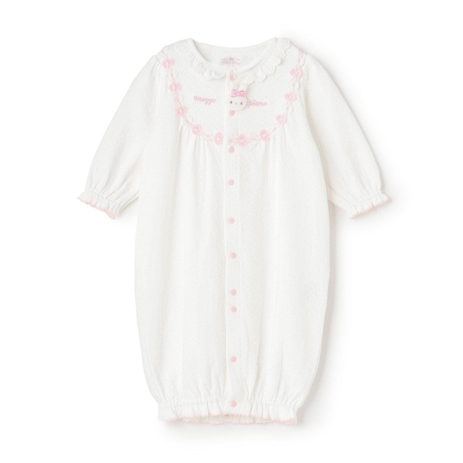 ウサギマスコットつき2wayオール