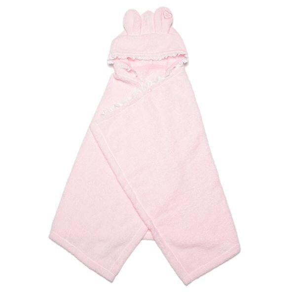 ウサ耳タオルレースポンチョ