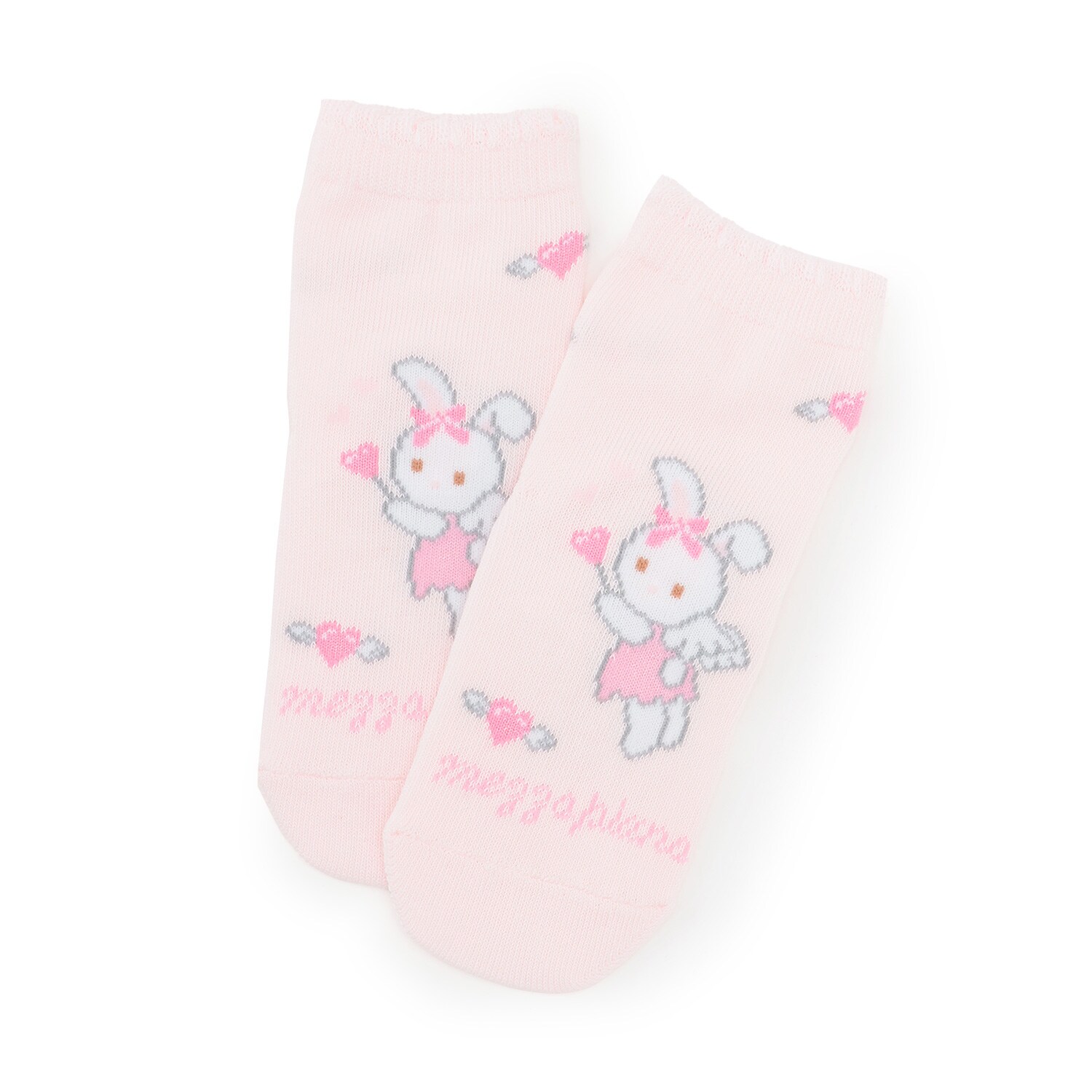 エンジェルウサギ柄　ソックス