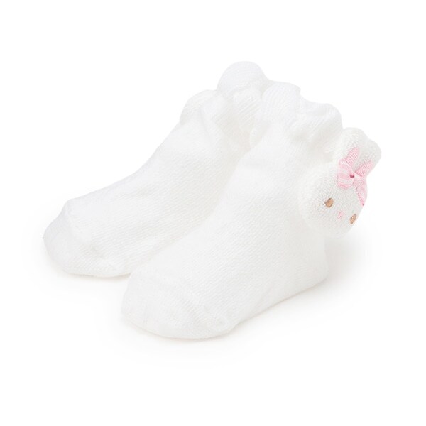 ウサギマスコットつき　ソックス