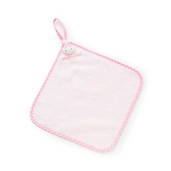 ウサギマスコットつきタオル