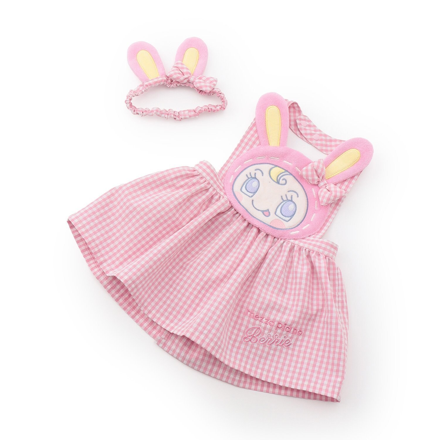 【ベビーベリエちゃん】エプロン＆ヘアバンドセット