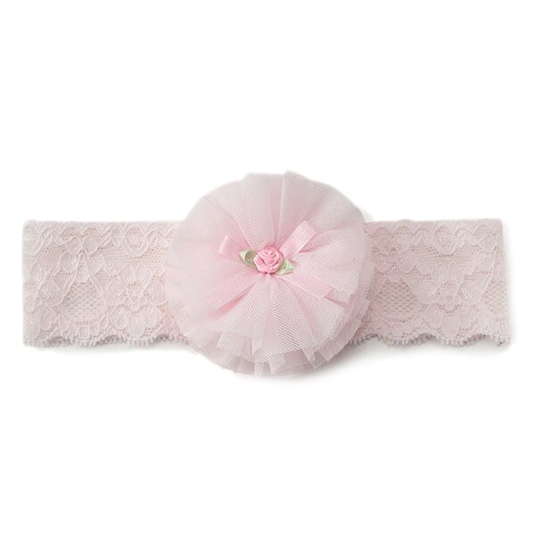 お花チュールヘアバンド