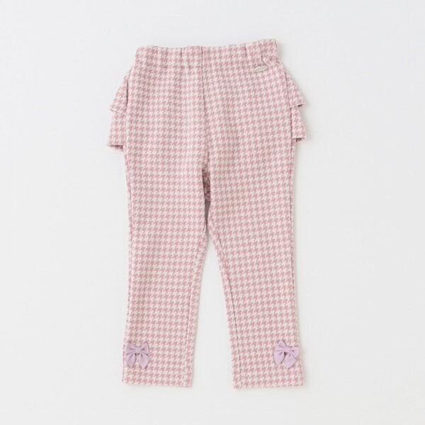 千鳥・カットデニム　後フリルパンツ