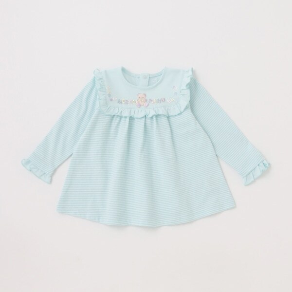 クマロゴボーダー　長袖チュニック