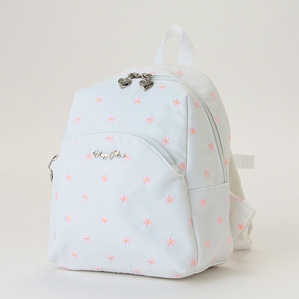 お花刺しゅう　リュック