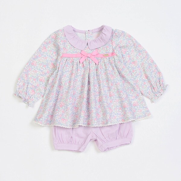 リトルフラワー柄チュニック＆ブルマセット