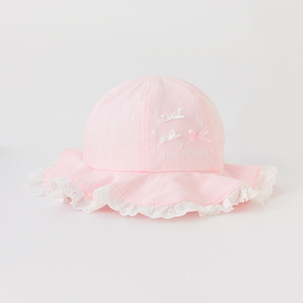 リボンレースハット