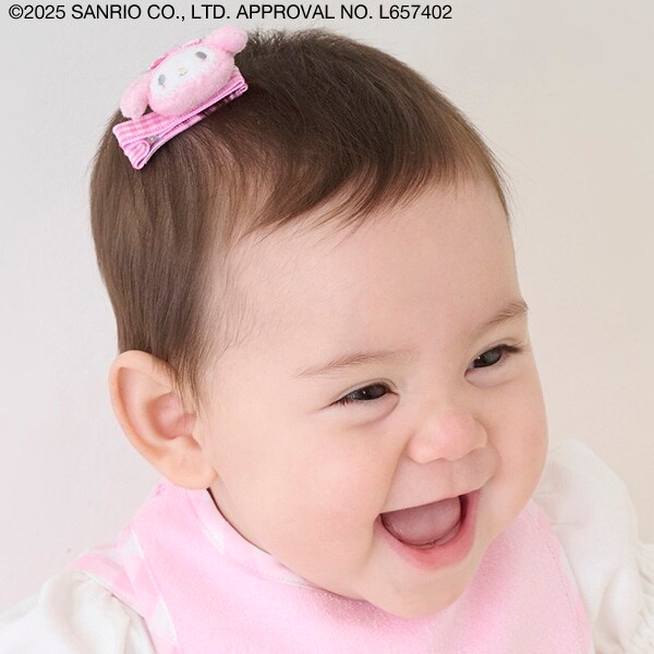 【マイメロディ・シナモロール】モチーフつきヘアクリップ