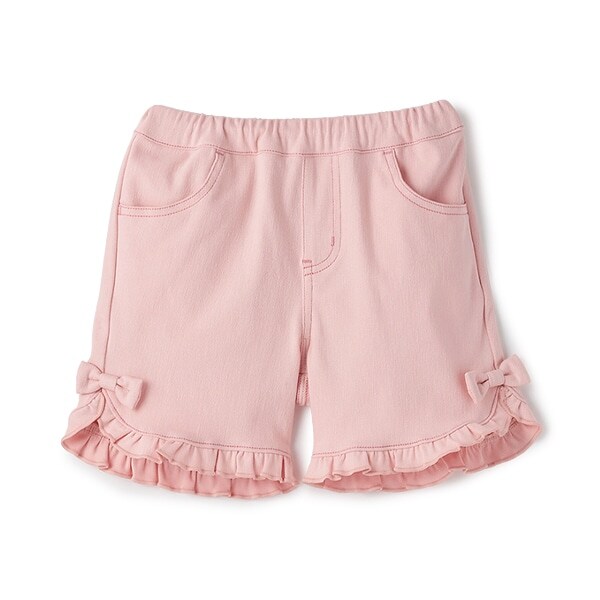 うさぎポケットフリル　ハーフパンツ