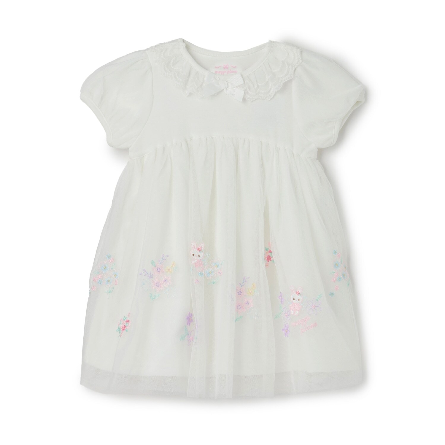 フェアリー刺繍チュールドッキングワンピース＆ブルマセット