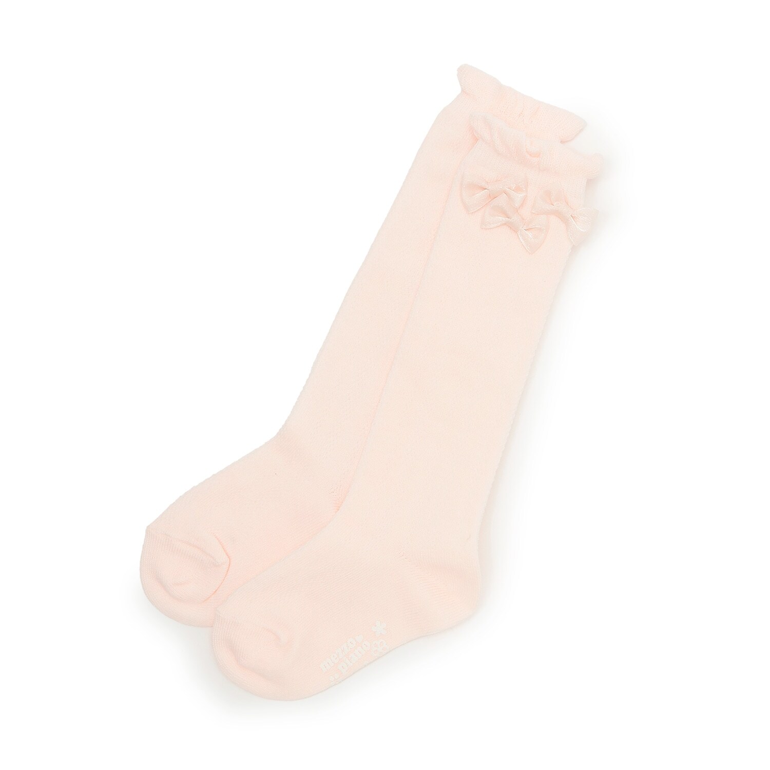 リボンイッパイ　ハイソックス【日本製】