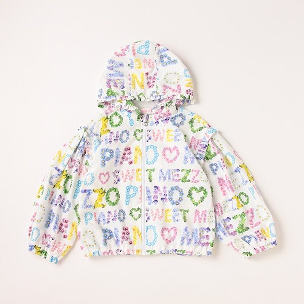 【人気商品再入荷】【直営店で取り扱い無し】花ロゴ柄ブルゾン