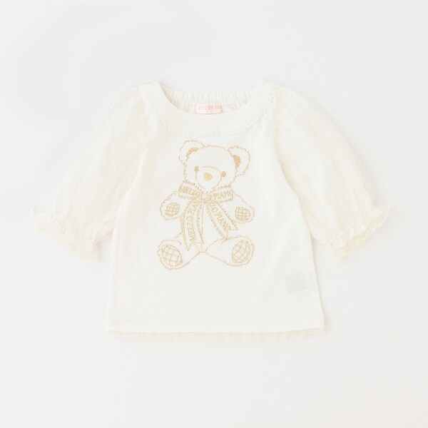 【人気商品再入荷】【直営店で取り扱い無し】クマ7分袖Tシャツ