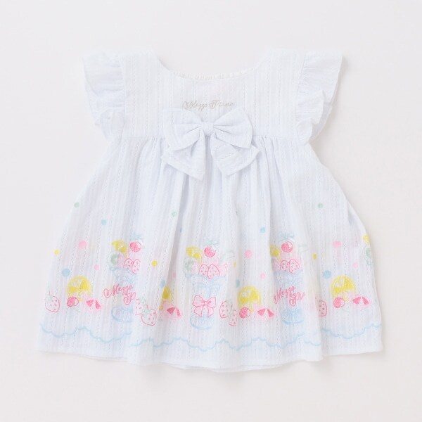 【人気商品再入荷】【直営店で取り扱い無し】パフェ刺しゅうチュニック