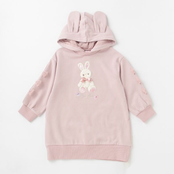 【人気商品再入荷】【直営店で取り扱い無し】ぬいぐるみパーカワンピース