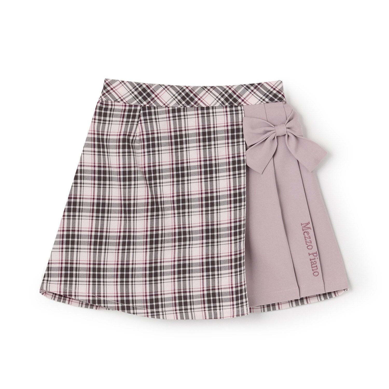 【人気商品再入荷】【直営店で取り扱い無し】チェックラップ　キュロットスカート