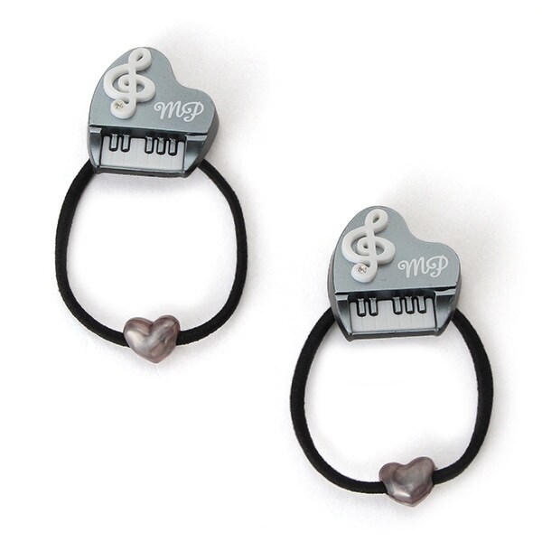 マットピアノヘアポニー2個セット