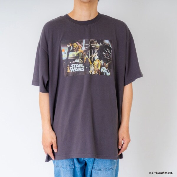 【親子リンク】【Disney】Dadスターウォーズ/半袖転写T