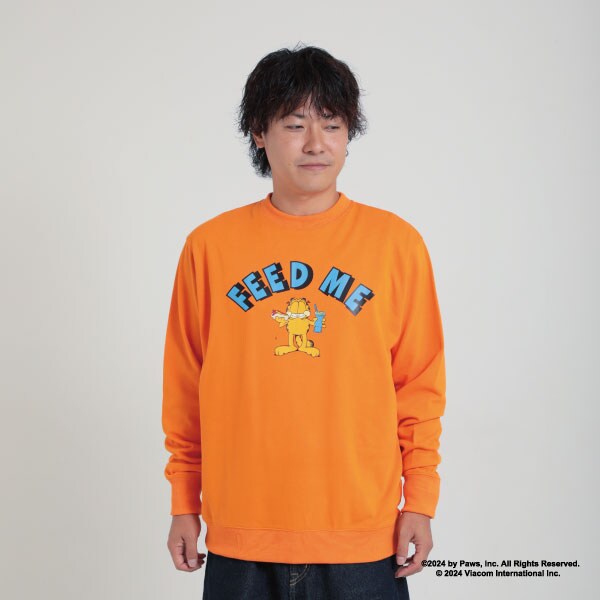 【親子リンク】Dadガーフィールド裏毛プルオーバー