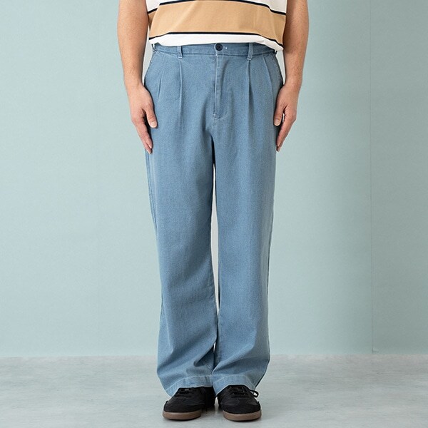 【親子リンク】DADワイドデニムテーパードパンツ