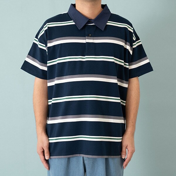 【親子リンク】Dad衿つきラガー半T