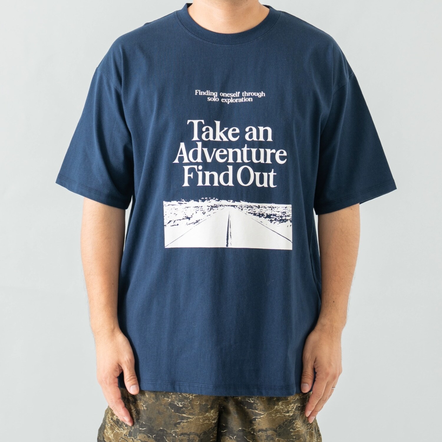 【綿100%】【親子リンク】Dadロゴプリントワイド半T