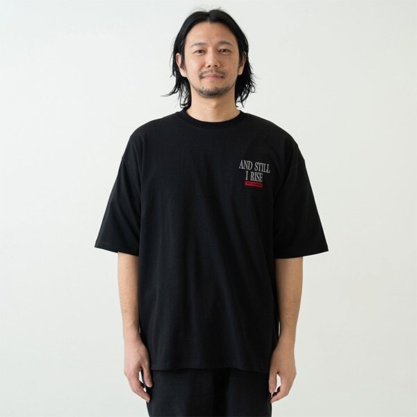 【親子リンク】Dadロゴ刺しゅうビッグ半T