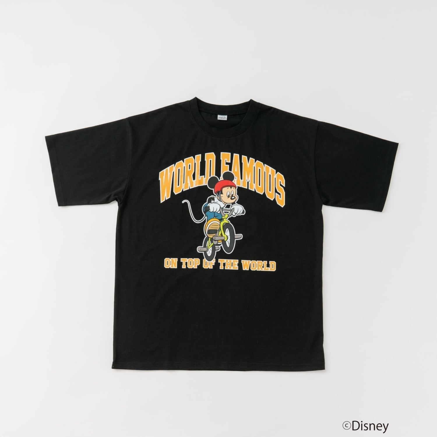 【親子リンク】【Disney】【DAD】スポーツ半袖Tシャツ