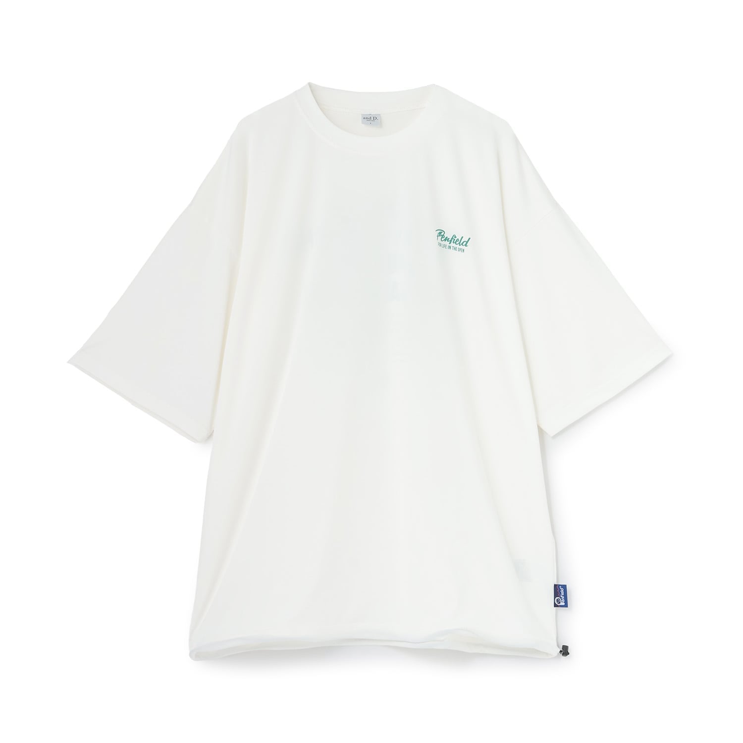 【Penfield】【親子リンク】【接触冷感】DADメッセージロゴバックBIG Tシャツ