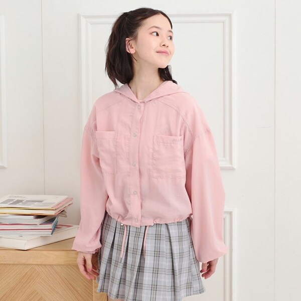 ショート丈ブルゾン