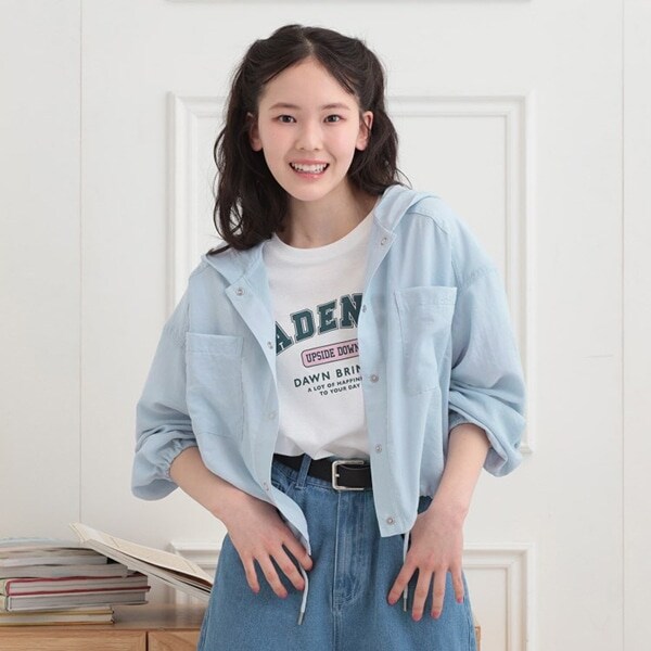 ショート丈ブルゾン