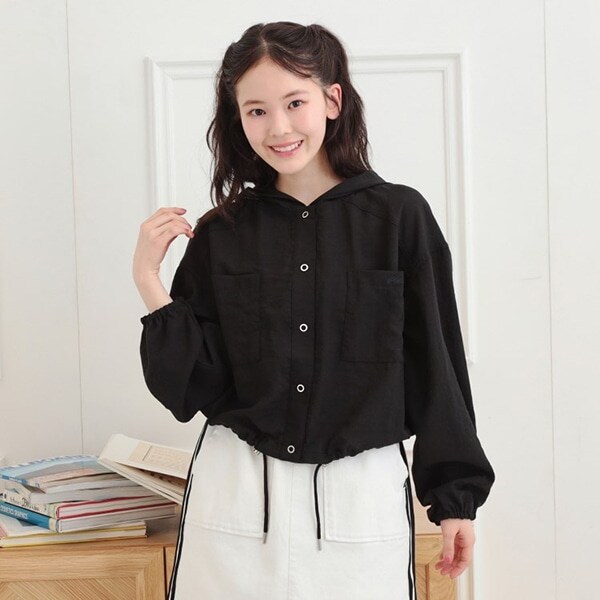 ショート丈ブルゾン