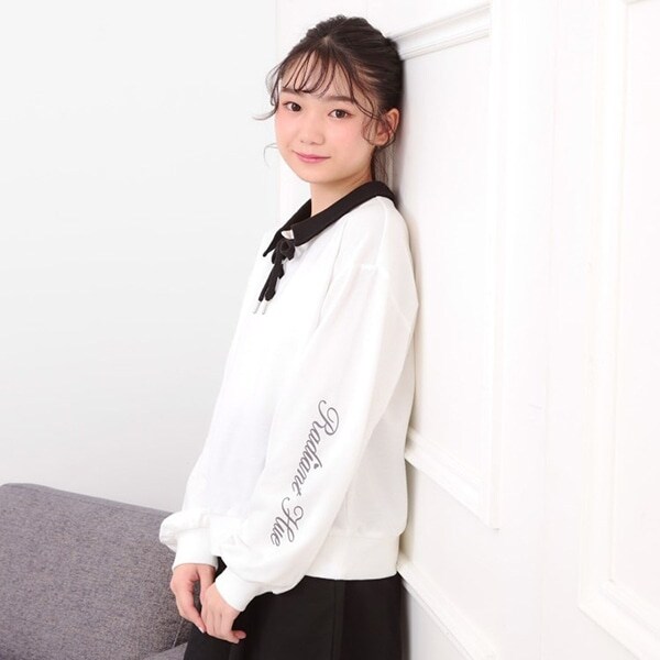 【セットアイテム】ミニ裏毛レースアップ＋キュロットパンツ