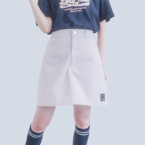 【別注】ツイル台形ミニスカート