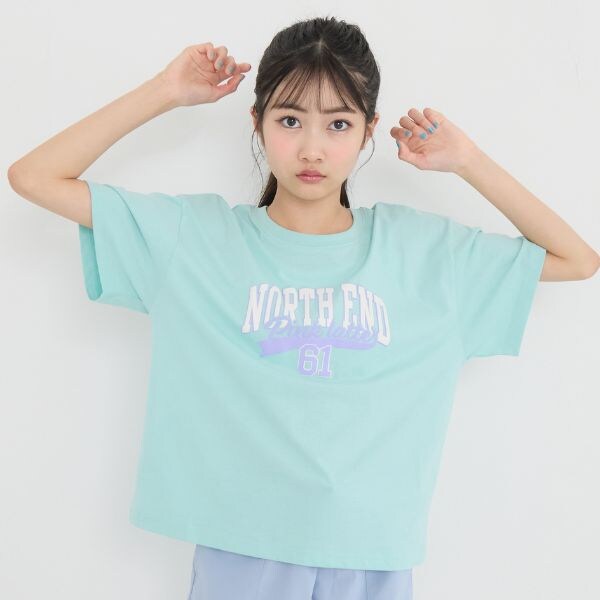 【別注】カレッジナンバー発砲プリントTシャツ