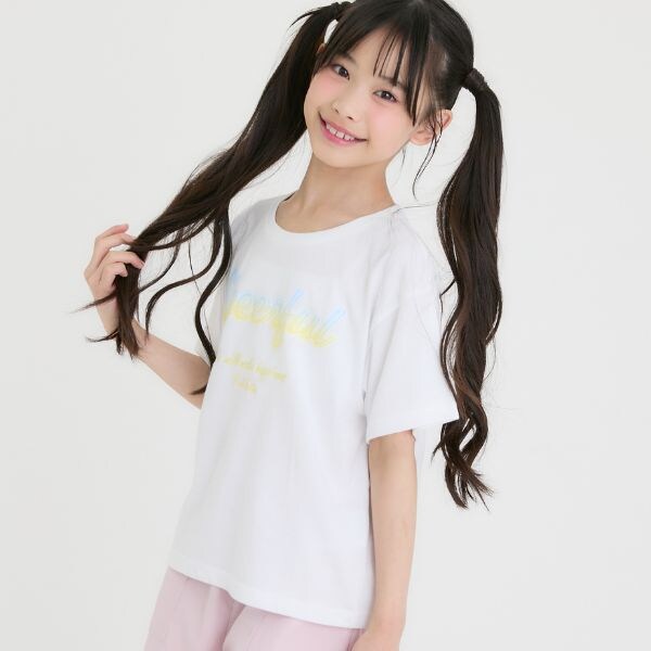 【別注】グラデプリント半袖Tシャツ