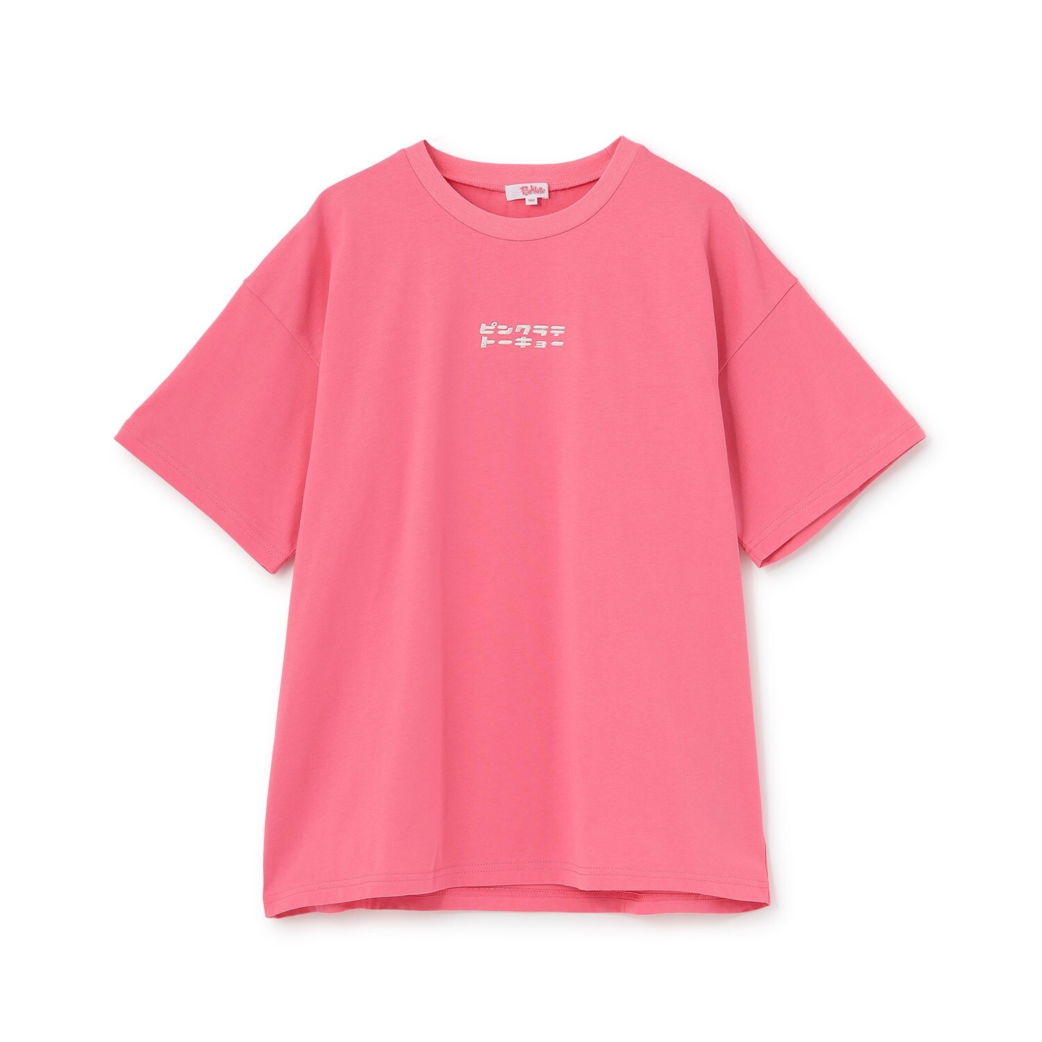 【東京限定】【綿100%】ピンクラテトーキョービッグTシャツ