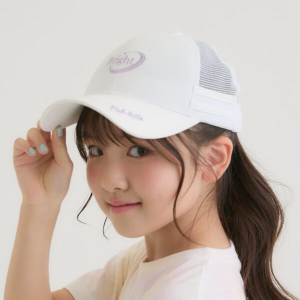 ヨコラインロゴメッシュキャップ